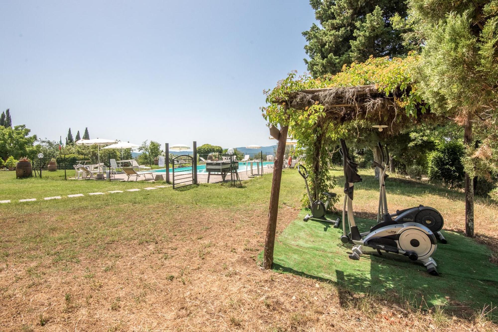 Villa Poggio Primo - Trilocale Etrusco Castiglion Fibocchi Exterior foto