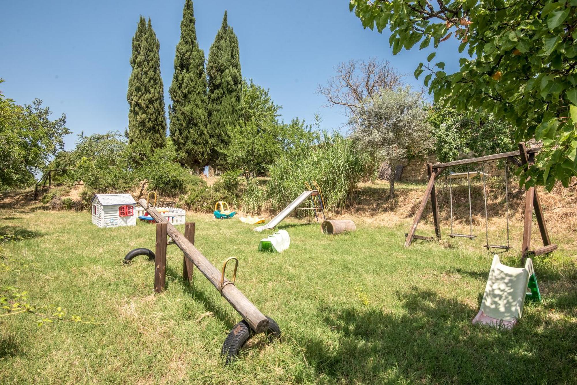 Villa Poggio Primo - Trilocale Etrusco Castiglion Fibocchi Exterior foto